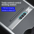 Z62A For Tesla Model 3 / Y Center Console 27W Fast Charging USB HUB Docking Station