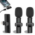 Bluetooth  Mini Microphone Wireless Lavalier Noise Reduction Microphone for iPhone / iPad, with 8...