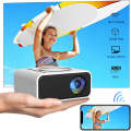 YT300 Home Multimedia Mini Remote Projector Support Mobile Phone(AU Plug White)