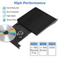 BT638 Notebook Desktop External USB 3.0 Portable CD Player CD-RW Optical Drive Burner