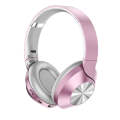 OY813 For Online Learning PC Earphones Stereo Learning Headset with Noise Cancelling Mic(Rose Gold)