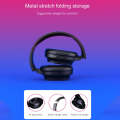 OY713 Blcak Music Headset Wireless BT5.0 Headphones Call Center Earphone With Microphone