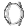 For Garmin Forerunner 265 ENKAY Hat-Prince Transparent TPU Frame Drop Protection Case(Grey)
