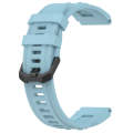 For Amazfit T-Rex Ultra Silicone Sports Watch Band(Light Blue)
