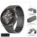 For Huawei Watch GT Runner Titanium Alloy Quick Release Watch Band(Gray)