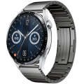 For Huawei Watch GT 3 46mm One Bead Titanium Alloy Watch Band(Gray)