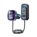 CS6 Portable Rear Seat Extended Car Charger Multi-Port Fast Charger