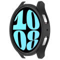 For Samsung Galaxy Watch 6 44mm Half Coverage Hollow PC Watch Protective Case(Black)