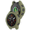For Garmin Epix Pro 51mm / Fenix 7X / 7X Pro Armored TPU Half Wrapped Watch Protective Case(Green)