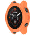 For Garmin Epix Pro 47mm / Fenix 7 / 7 Pro Armored TPU Half Wrapped Watch Protective Case(Orange)
