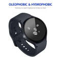 For Samsung Galaxy Watch6 44mm 2pcs ENKAY Silk Print Full Glue Coverage High Aluminum-silicon Scr...