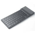 B099 Tablets Laptops 3-Mode Wireless Bluetooth Keyboard Rechargeable Folding Silent Keyboard