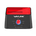 Wavlink ST334U SSD Dual Bay External Hard Drive Docking Station USB 3.0 to SATA I/II/III(EU Plug)