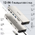 Wavlink UMD302 Type-C to Multiport Dual 4K HDMI HUB Triple Monitor 12-in-1 Laptop Docking Station