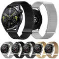 For Huawei Watch3 / Watch3 Pro Milan Double Magnetic Steel Mesh Watch Band(Silver)