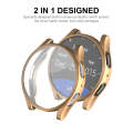 For Samsung Galaxy Watch6 40mm ENKAY Hat-Prince Full Coverage Electroplated Soft TPU Case with Sc...