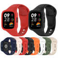 For Redmi Watch 3 Integrated Fully Enclosed Silicone Watch Band(Red)
