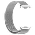 For Xiaomi Mi Band 8 Pro Milan Magnetic Steel Mesh Watch Band(Silver)