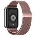 For Xiaomi Mi Band 8 Pro Milan Magnetic Steel Mesh Watch Band(Pink)