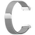 For Redmi Watch 3 Active Milan Magnetic Steel Mesh Watch Band(Silver)