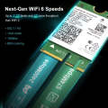 WAVLINK WN675X2M 2.4GHz/5GHz Dual Band WiFi 6 AX3000 M.2 Module BT5.2  Network Card