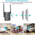 Wavlink WN578R2 With 2 External Antennas N300 Wireless AP/Range Extender/Router, Plug:EU Plug