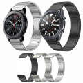 For Samsung Galaxy Watch3 45mm 22mm I-Shaped Titanium Alloy Watch Band(Black)
