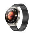 For Xiaomi MI Watch S1 22mm I-Shaped Titanium Alloy Watch Band(Black)