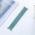 For  Apple Watch SE 2022 40mm Denim Magnetic Watch Band(Cyan)