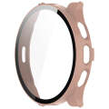 For Garmin Venu 3 PC + Tempered Film Integrated Watch Protective Case(Pink)