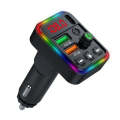 P19 Support U Disk Wireless 7-Colors LED Backlit Car MP3 Hands-Free Bluetooth Calling Car Audio C...