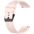 For OPPO Watch 4 Pro 22mm Solid Color Silicone Watch Band(Pink)