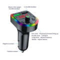F21 PD + USB Car Charger Bluetooth Car Adapter Handsfree Call FM Transmitter MP3 Music Player