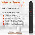 T5-H-A With Volume Control Laser Pointer 2.4G Wireless Presenter Remote Office Presentation