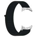For Google Pixel Watch 2 Nylon Braided Watch Band(Black)