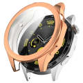 For Huawei Watch GT4 46mm Full Coverage TPU Electroplated Watch Protective Case(Rose Gold)