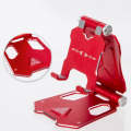 G52 Adjustable Bracket Small Size Folding Desktop Mobile Phone Holder(Red)