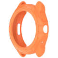 For Ticwatch Pro 5 Armored Semi-Enclosed TPU Watch Protective Case(Orange)