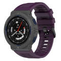 For Amazfit Active Edge A2212 Solid Color Silicone Watch Band(Purple)