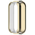 For Xiaomi Smart Band 8 Active Full Package TPU Electroplated Watch Protective Case(Light Gold)