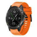 For Garmin D2 Delta PX 26mm Quick Release Silicone Watch Band(Orange)