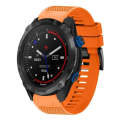 For Garmin Descent MK 2i 26mm Quick Release Silicone Watch Band(Orange)
