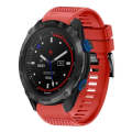 For Garmin Descent MK 2i 26mm Quick Release Silicone Watch Band(Red)