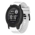 For Garmin  Instinct 2 Solar 22mm Quick Release Silicone Watch Band(White)