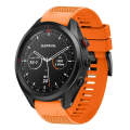 For Garmin Approach S62 22mm Quick Release Silicone Watch Band(Orange)
