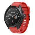 For Garmin Approach S62 22mm Quick Release Silicone Watch Band(Red)