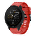 For Garmin Forerunner 955 22mm Quick Release Silicone Watch Band(Red)