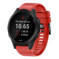 For Garmin Forerunner 945 22mm Quick Release Silicone Watch Band(Red)