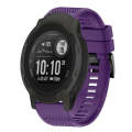 For Garmin Instinct 2 22mm Quick Release Silicone Watch Band(Purple)