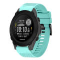 For Garmin Descent G1 22mm Quick Release Silicone Watch Band(Mint Green)